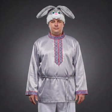 Набор Заяц, рубаха+шапка Набор Заяц, рубаха+шапка
